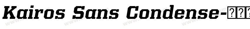 Kairos Sans Condense字体转换 Kairos Sans Condense字体转换